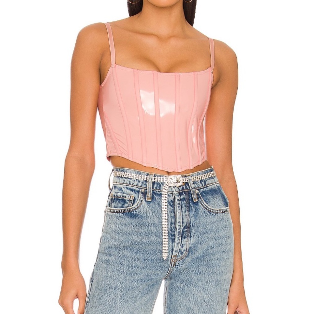 Ow Collection Cotton Candy Corset Top